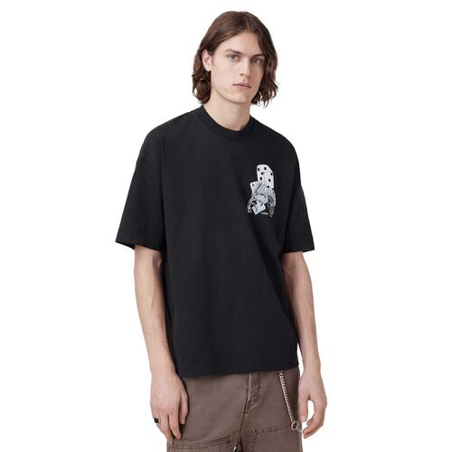 AllSaints Dealt Short Sleeve Crew Neck T-Shirt
